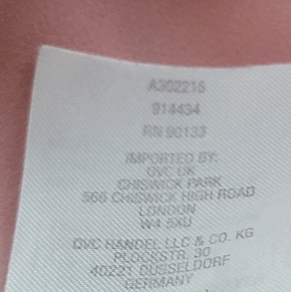 Joan Rivers long sleeve button down smocked plus size pink top size 2X - Picture 9 of 9